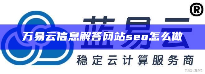 万易云信息解答网站seo怎么做