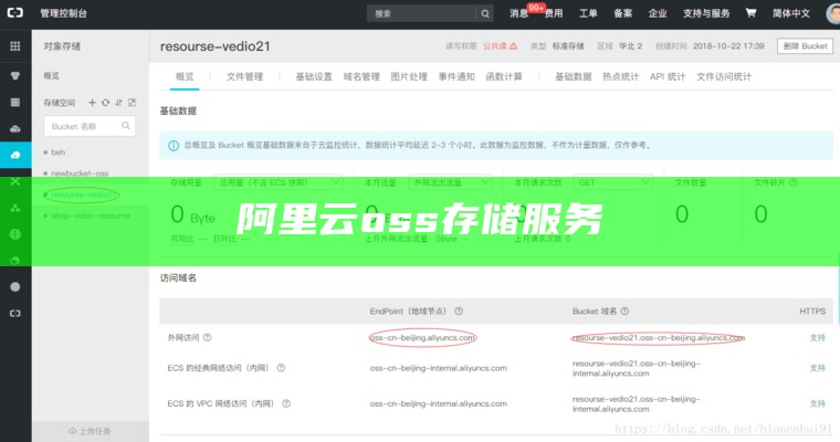 阿里云oss存储服务