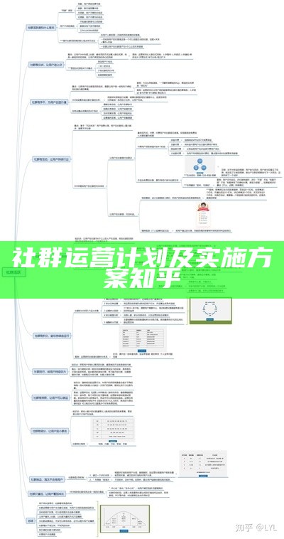 社群运营计划及实施方案知乎