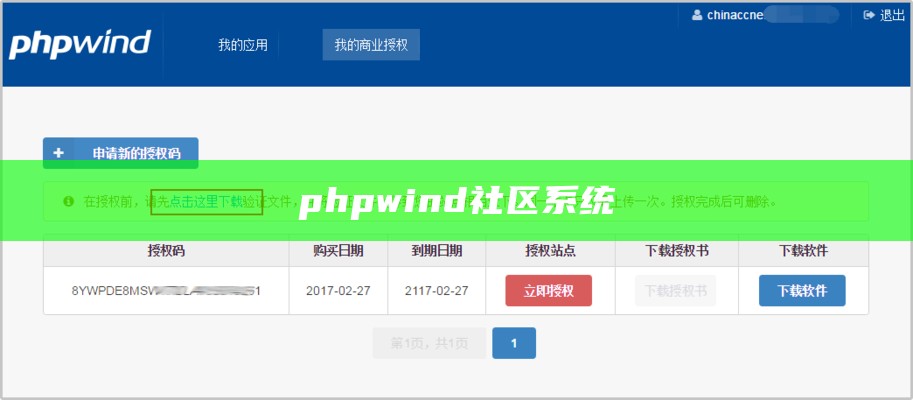 phpwind社区系统