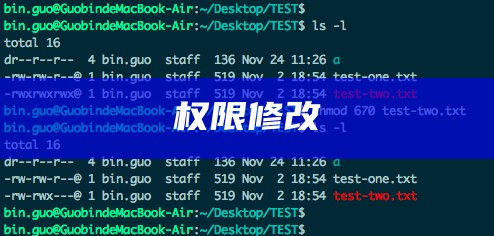 权限修改
