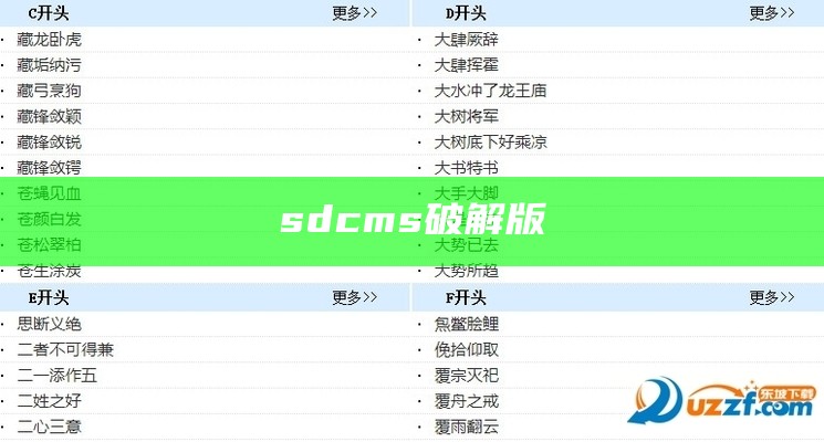 sdcms破解版