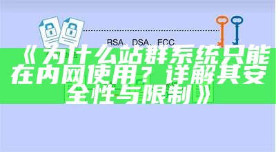 为什么站群系统只能在内网使用？详解其安全性与限制