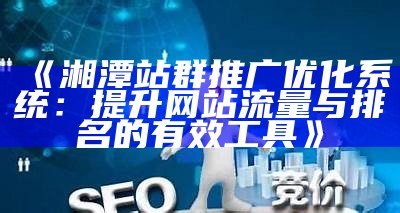 高效养站群系统解析：提升网站流量与排名的策略