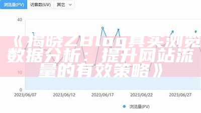 深入检视Zblog浏览统计：真实访问量揭示网站流量秘密