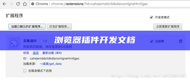 浏览器插件开发文档