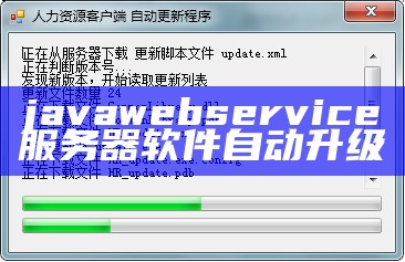 javawebservice服务器软件自动升级