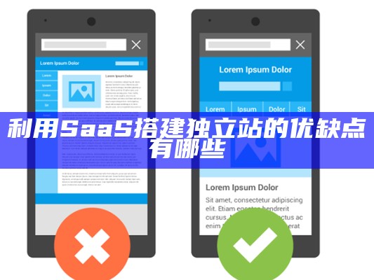 利用SaaS搭建独立站的优缺点有哪些