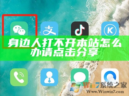身边人打不开本站怎么办请点击分享