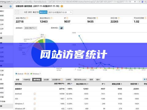 网站访客统计