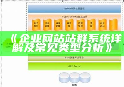 企业网站站群系统详解及常见类型研究