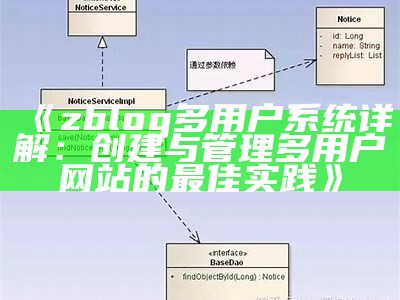 zblog多用户系统详解：创建与管理多用户网站的最佳实践