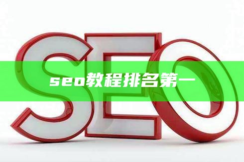 seo教程排名第一