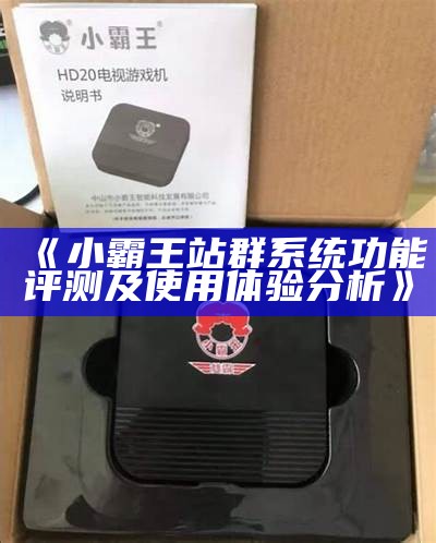 小霸王站群系统功能评测及使用体验研究