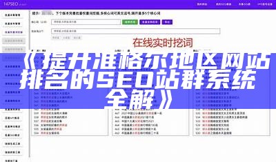 提升网站流量与SEO优化策略：肉郎Zblog站群彻底解析