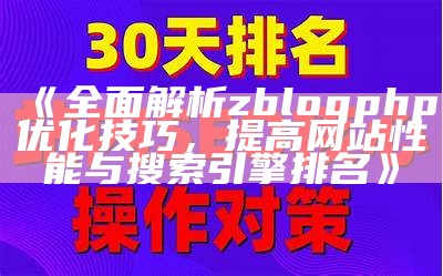 提升网站排名的肉郎Zblog站群优化策略与案例检视