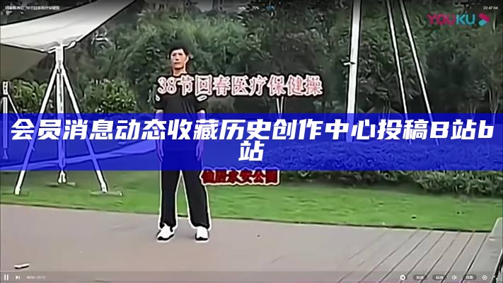 会员消息动态收藏历史创作中心投稿B站b站