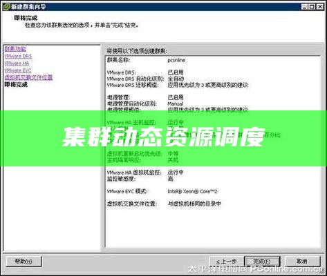 集群动态资源调度