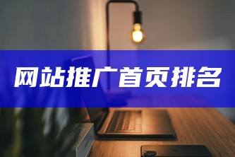 网站推广首页排名