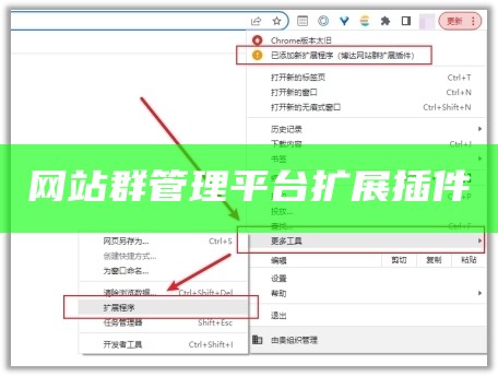 网站群管理平台扩展插件