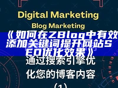 彻底解析zblog网站日志与优化技巧，提升网站性能与SEO后果