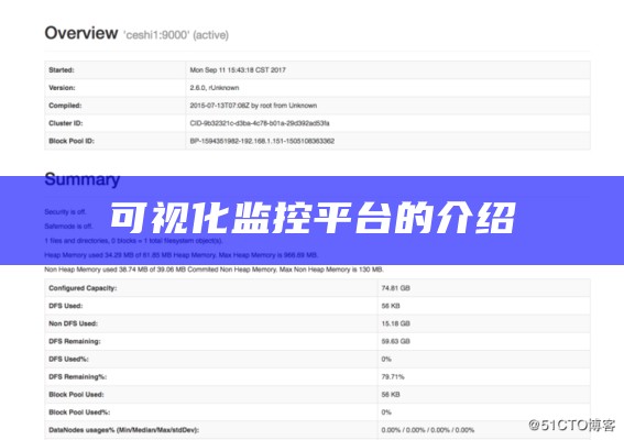 可视化监控平台的介绍