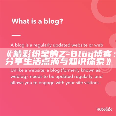 精彩纷呈的Z-Blog博客：分享生活点滴与知识探索