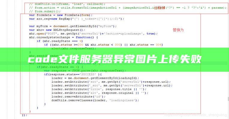 code文件服务器异常图片上传失败