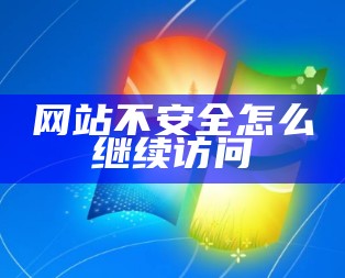 网站不安全怎么继续访问