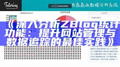 深入调查ZBlog统计功能：提升网站管理与统计追踪的最佳实践