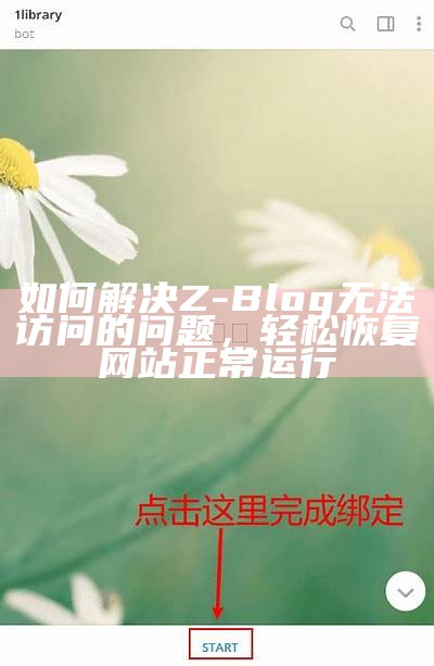 如何解决Z-Blog无法访问的障碍，轻松恢复网站正常运行