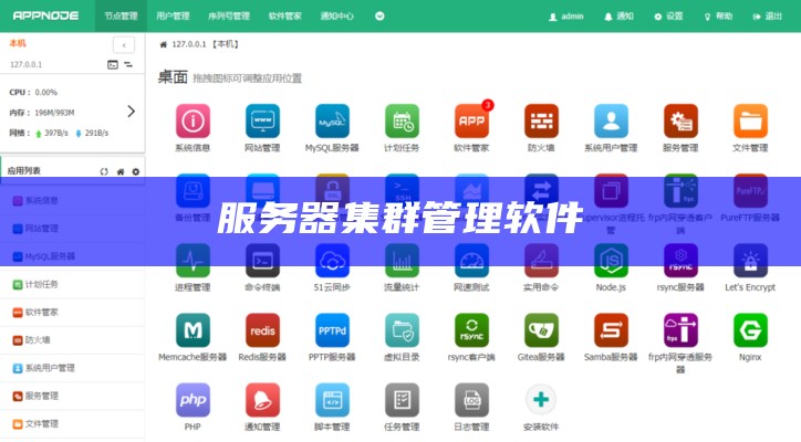 服务器集群管理软件