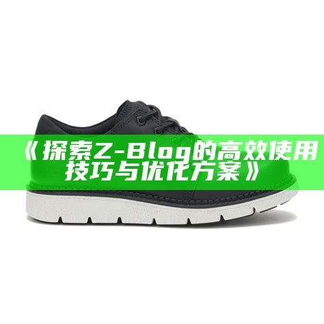 探索Z-Blog的高效使用技巧与优化方案