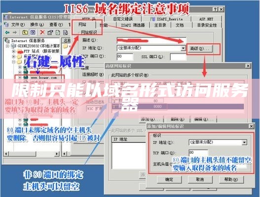 限制只能以域名形式访问服务器