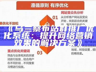 乌兰察布站群推广优化系统：提升网络营销结果的对策