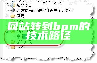 网站转到bpm的技术路径