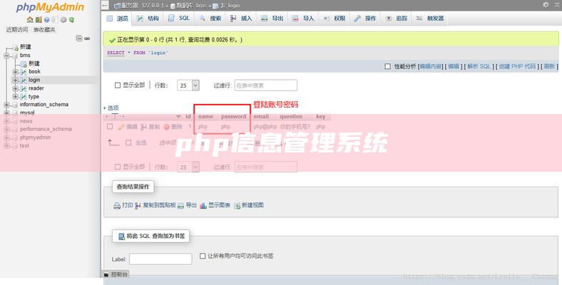 php文章管理系统