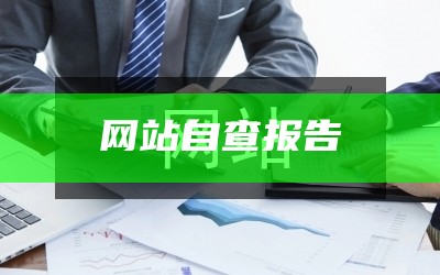 网站自查报告