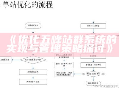 优化五峰站群系统的达成目标与管理策略探讨