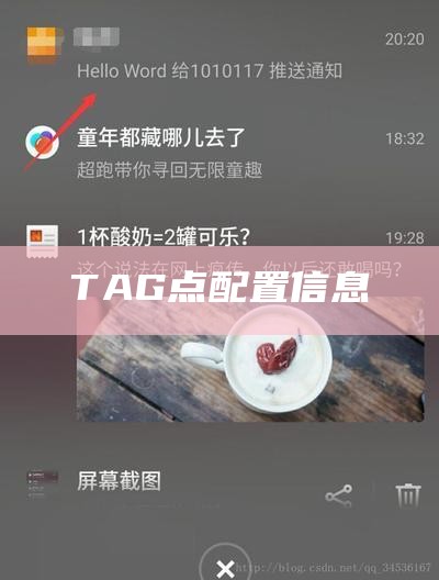 TAG点配置信息