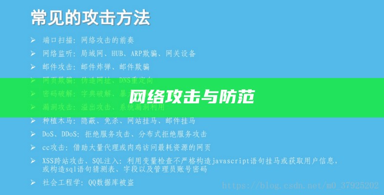 网络攻击与防范