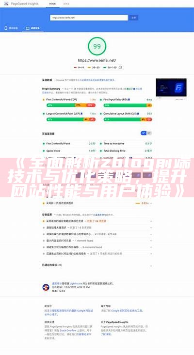 彻底解析zblog前端技术与优化策略，提升网站性能与用户体验
