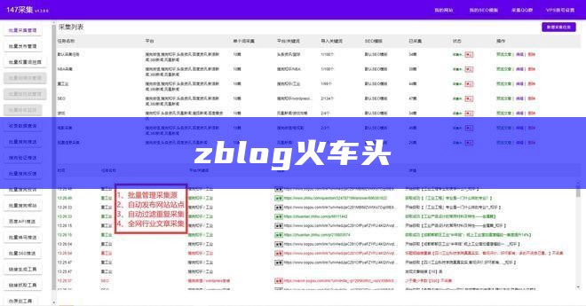 zblog火车头