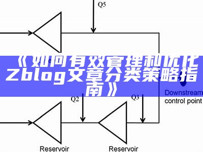 如何有效管理和优化Zblog文章分类策略指南