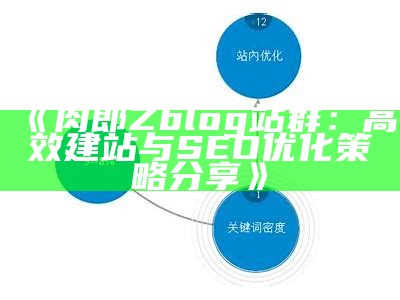 肉郎Zblog站群：高效建站与SEO优化策略分享