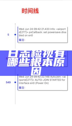 日志检视有哪些根本动因