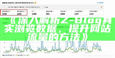 深入解析Z-Blog真实浏览信息，提升网站流量的方法