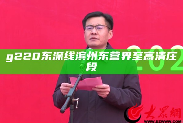 g220东深线滨州东营界至高清庄段