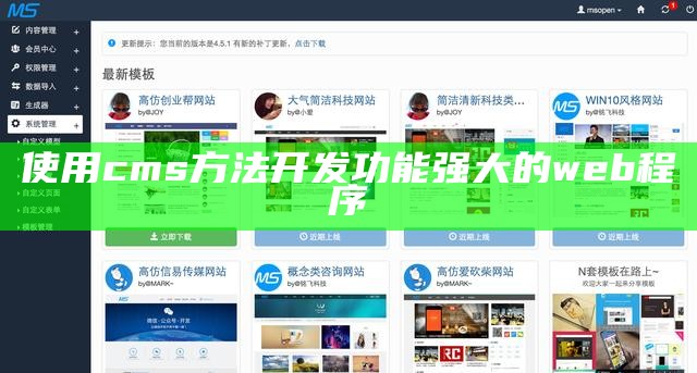 cms系统 java开源