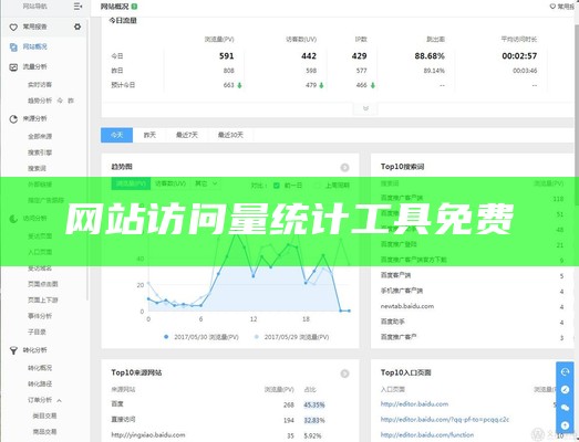 网站访问量统计工具免费